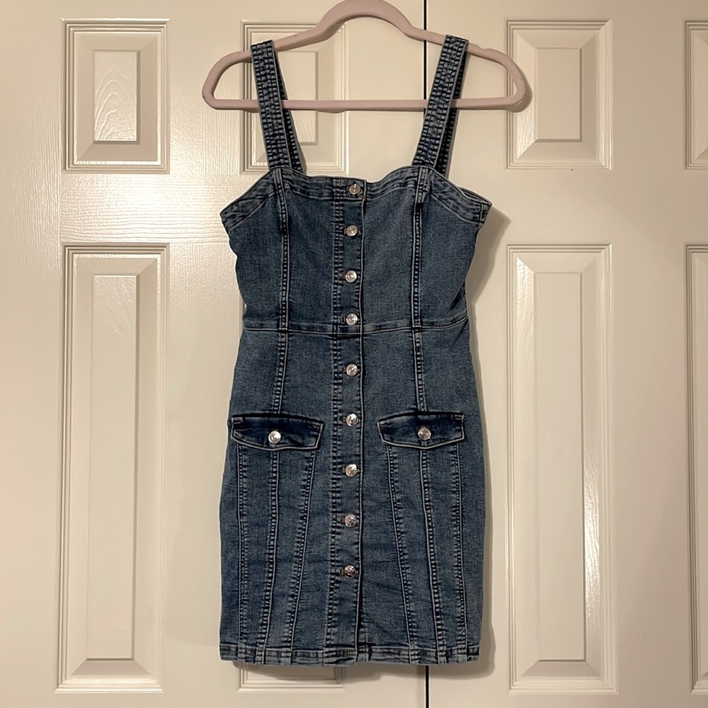 H&M denim dress
